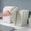 8 pcs Acrylic Bookends,Clear Acrylic Bookends for Shelves,Heavy Duty Book