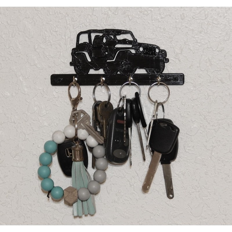 4x4 Rock Crawler Off Road Offroad Key Rack Holder Hanger