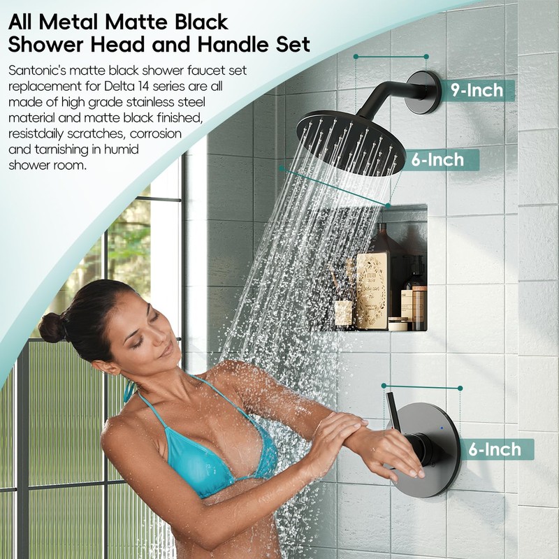 Replacement for Delta Shower Trim Kit 14 Series, Bathroom Matte