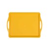 Mintra Home Durable Serving Tray - (6pk, Yellow) Unbreakable, Breakfast,