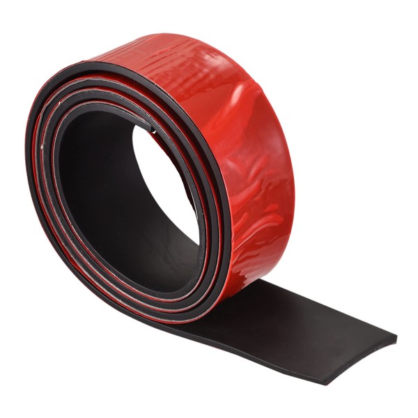 uxcell Adhesive Rubber Sheet Rolls 5/32" T x 1.18" W