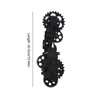 Sorandy 3D Mechanical Gear Clock, Design, Exquisite Craftsmanship, Large Moving