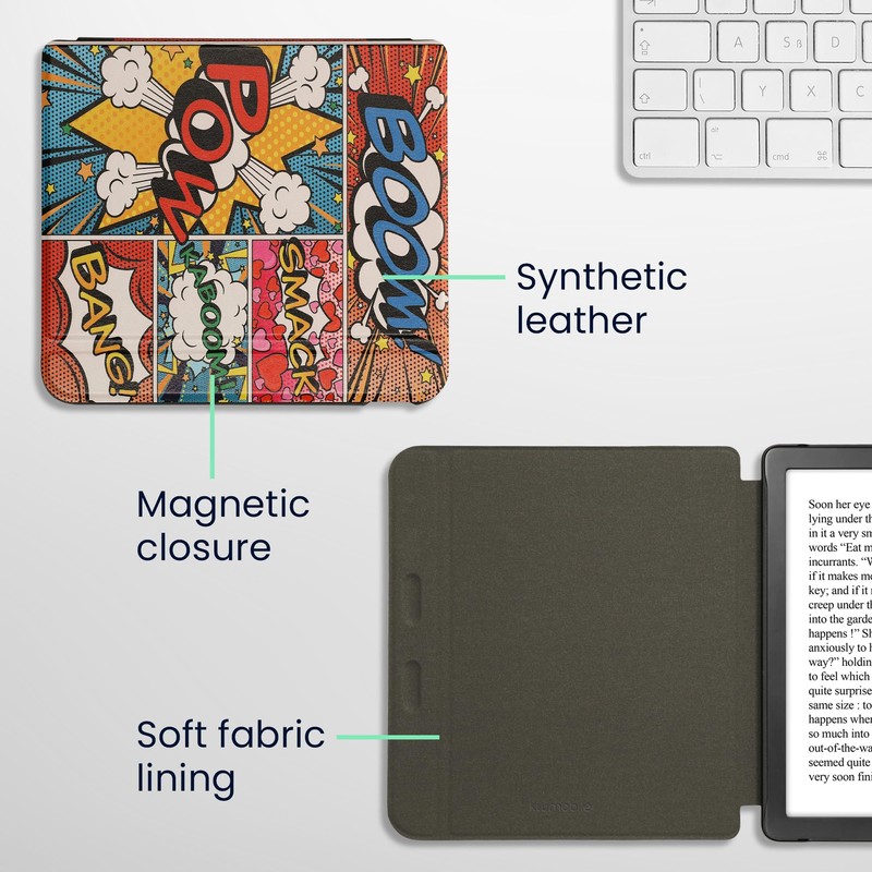 kwmobile Case Compatible with Kobo Libra Colour Case - eReader