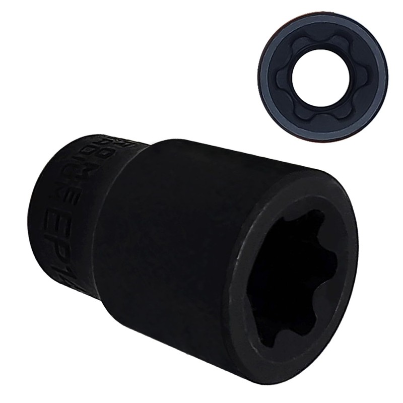 JEUCLEL EP Socket EP14, 3/8” drive Female External E-Torx Plus