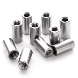 Pstyle. M5 Coupling Nut Spacer Round Set of 10 PST-109 (φ8x15mm)