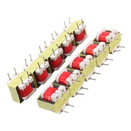 Prament 10pcs 1300: 8 Ohm Audio Transformer EE14 Transformateur Audio POS Transformador