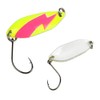 Fishing Tackle Max FTM Trout Spoon Forellenblinker Spark Gelb Weiß mit Blitz 2,5g 5200270 Spoons Forellenangeln Ultra Light Spoonangeln