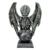 Pacific Giftware Cthulhu Figure on Globe - Demon Statue Devil