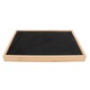Ear Stud Tray Flannel Wood 216 Holes Lightweight Elegant Luxury