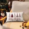 DFXSZ Christmas Pillow Covers 18x18 Inch Christmas Tree Merry Christmas