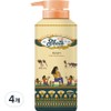 Shower Soap Volcanic Body Wash, 900ml, 4 pieces / 샤워때비누 화산송이 바디워시, 900ml, 4개