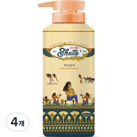 Shower Soap Volcanic Body Wash, 900ml, 4 pieces / 샤워때비누 화산송이 바디워시, 900ml, 4개