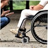 SAFIGLE Durable Front Wheel Replacement for Wheelchairs Flexible Wear Caster