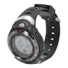 Black Men Digital Watch Waterproof LED Backlight Stopwatch Countdown 12/24