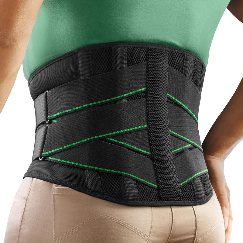 FREETOO- Brace de Espalda para Hombres Dolor de Espalda Baja,