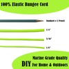 Megaraise Bungee Cord - 100% Elastic Cord, Marine Grade Dacron