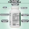 PRISTINE'S Age Renewal & Detox Supplements 90 Capsules 30 Day