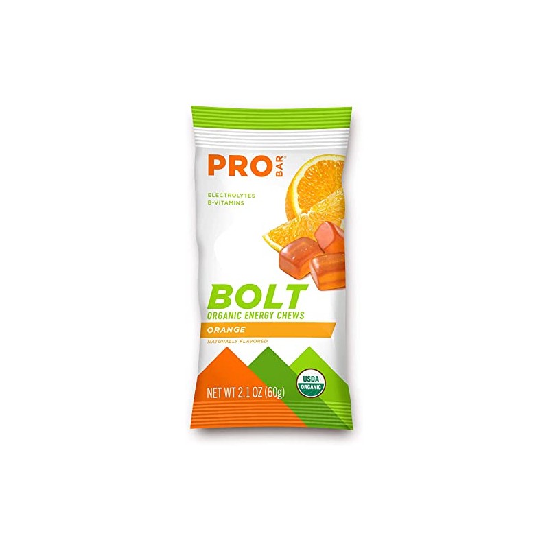 PROBAR - BOLT Organic Energy Chews - Orange - USDA