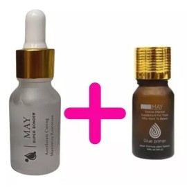 May Sellador Super Bonder + Primer Para Extensiones De Pestañas