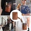Gardening Pouch, Pruning Shears Pouch, Leather, Stylish, PU Leather, Sitting