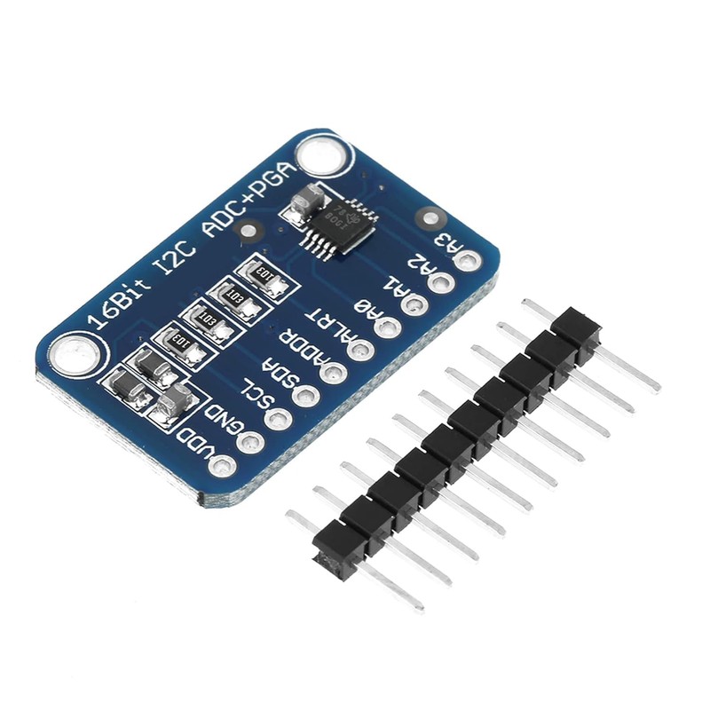 1 Set raspberryads1115 mcp3008 soldered 8cm/11pc 16‑Bit I2C ADC Development