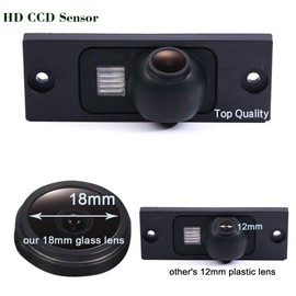 Super HD Vehicle Camera 1280x720 Pixels 1000 TV Lines Waterproof Vehicle Car Rear View Backup Camera, 170° Viewing Angle Reversing Camera for Jeep Compass Grand Cherokeepatriot