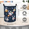 Space Rockets Laundry Hamper Cartoon Astronaut Large Storage Basket Planet