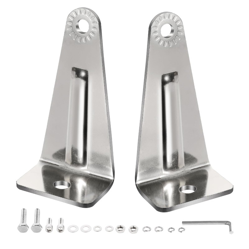 SWATOW INDUSTRIES 2PCS Light Bar Bracket, Universal Single Row LED