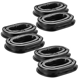 PROHEAR GEP03 3-Pack Upgraded Gel Ear Pads for Walker's Razor Earmuffs, Comfortable and Soft Replacement Gel Ear Cups with Sealed Bottom Shell