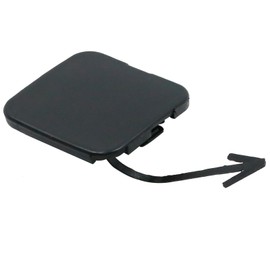 Hoypeyfiy 85071-4GA0A - Cubierta de gancho de remolque para parachoques trasero de coche, repuesto para Infiniti Q50 2014-2018, tapa de gancho de remolque (negro)