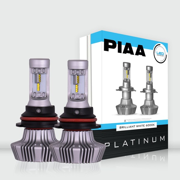PIAA 26-17397 White 9007 Platinum LED Bulb, 2 Pack (6000K