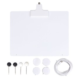 LAN‑1041 Indoor TV Aerial 290mm X 230mm X 0.5mm W/A 50 Miles HD TV Antenna with Amplifier for HD 720P 1080P and 4K TV