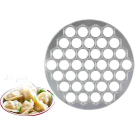 Russian Ravioli Maker Dumplings Mold, Russian Dumplings Maker,Pelmeni Metal Mold - Meat Dumplings - Saves The Dumpling Makers a lot of Time and Bring Great Family Fun,Must-Have Item in All Kitchens.