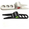 Posoto Golf Divot Tools with 50 Fluorescent Tees - Dual