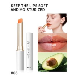 Erinde Bálsamo Labial que Cambia de Color PH, Pintalabios de Larga Duración que Cambia de Color con La Temperatura, Brillo Labial Hidratante Para el Cuidado Diario, uso Diario Para Mujeres,#03