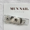 Heart Beam Nail Tip - Square / 하트빔 네일팁 -