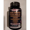 MDA Supplements SEA MOSS Black Seed Oil, Ashwagandha, Ginger….120cap