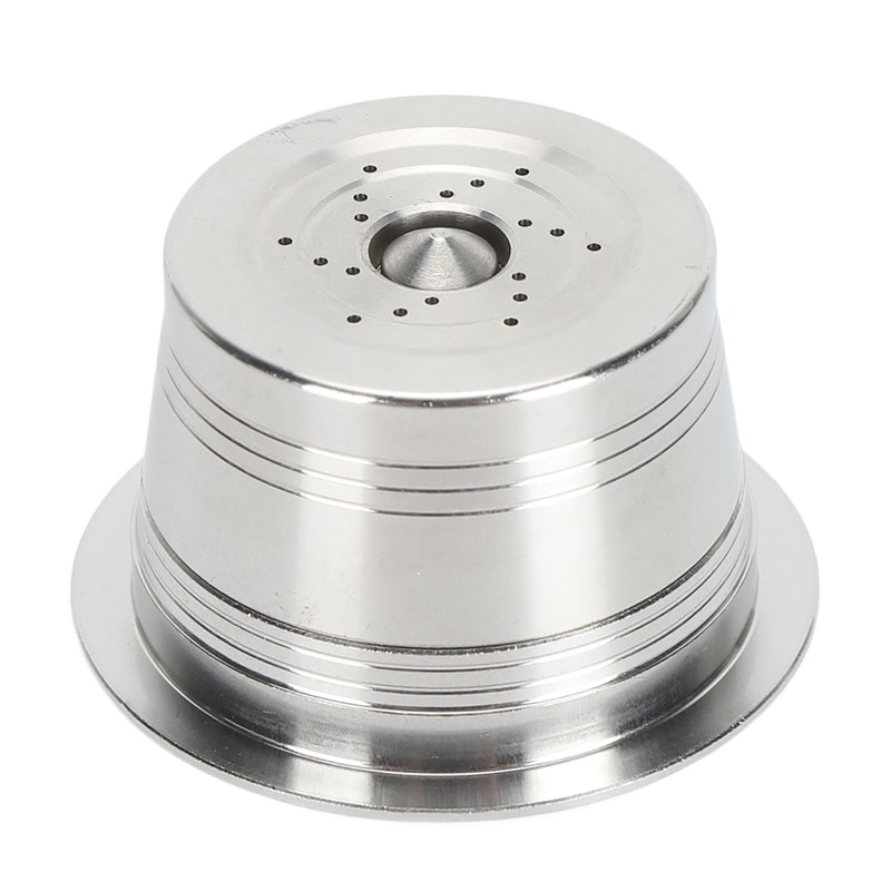 Stainless Steel Coffee Capsule Eco Friendly with Spoon Brush Reusable