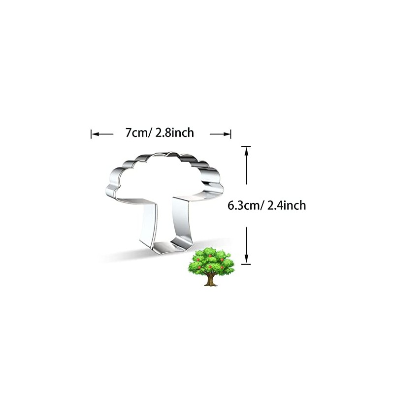 WDYJMALL Tree Shape Cookie Cutter