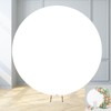 Pure White Round Background, Diameter 2 m Polyester Photography Background,