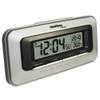 TECHNOLINE WT 180 Alarm Clock, Plastic, Silver/Black