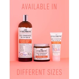 Curlsmith - Curl Conditioning Oil in Cream - Vegan Leave-in Conditioner for Curly and Frizzy Hair (472 ml)