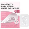 8 Pairs Microdart Eye Patches, Collagen Peptide Under Eye Patchs