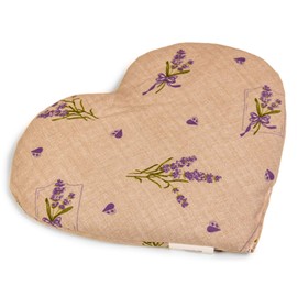 Grain cushion heart approx. 30 x 25 cm Country House Style Romantic