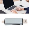 USB 3.0 Card Reader Plug and Play Dual Connector Memory