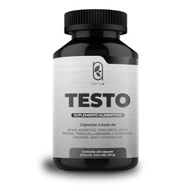 NAIMA TESTO, Multivitamínico para Hombres, 240 Cápsulas| Suplemento Natural con Ácido Aspártico, Fenogreco, Maca Negra, Tribulus, L-Arginina, L-Citrul