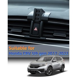 Car Phone Mount for Honda CRV CR-V 2017 2018 2019-2020 2021 2022 Accessories 5th Gen CRV Custom Air Vent Phone Holder Auto Lock Hands Free 360° Rotation Cell Phone Automobile Cradles