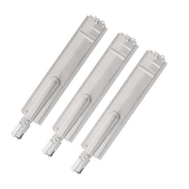 Beurbcikue Cast 304 Stainless Steel Burner for Jenn Air 720-0061 720-0062 720-0063 Grill Burner Replacement Parts for Jenn Air, Glen Canyon, Nexgrill, 15 13/16", 3 Pack