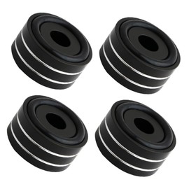 Gatuida 4 Pieces Shock Absorber Pads HiFi Anti Vibration Amplifier Feet Pads Anti Vibration Furniture Pads Anti Vibration Feet Pad for Player Horn Aluminum Alloy Machine Feet