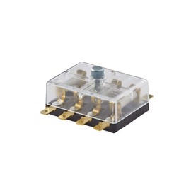 HELLA 8JD 002 294-081 Fuse Box - 4-pin connector - 8A - Crystal clear - Plug: Blade Terminal